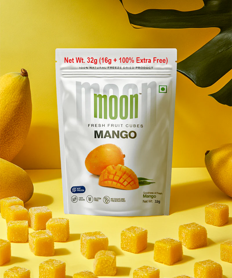 moon Fresh Fruit Cubes Mango