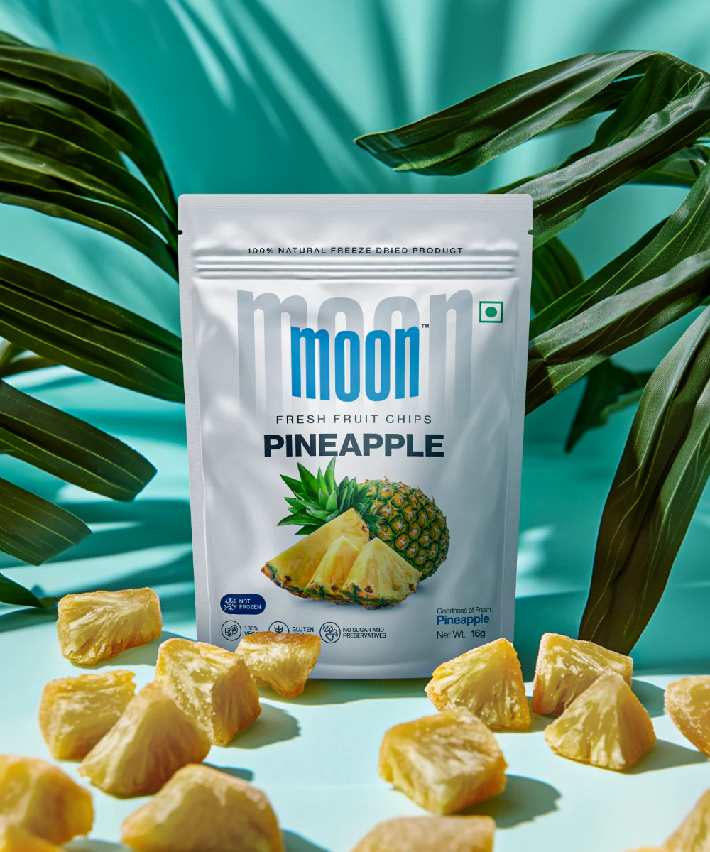 moon Fresh Fruit Chips Pineapple