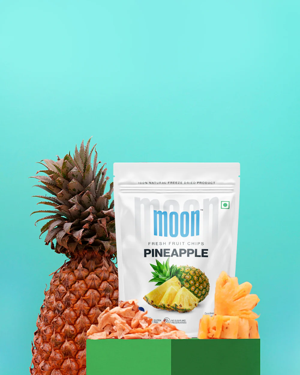 moon Fresh Fruit Chips Pineapple 3