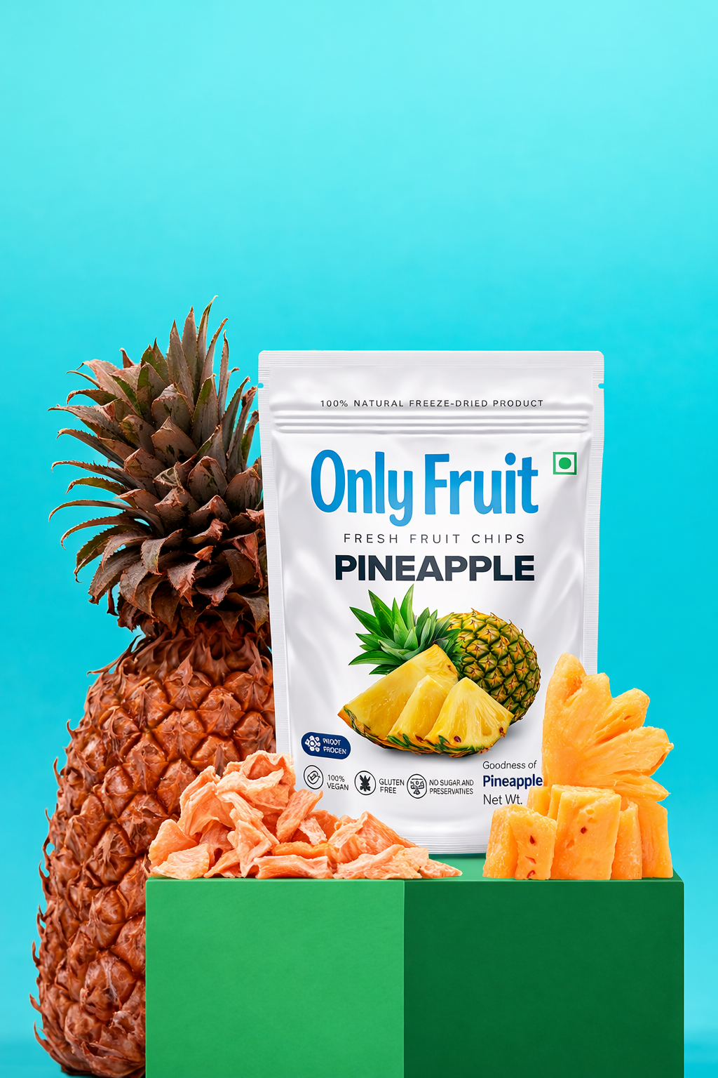 Only Fruits Freeze Dried Pineapple 2